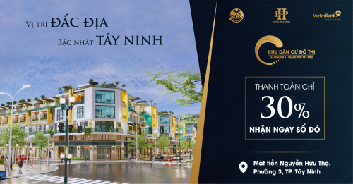 KHU DÂN CƯ ĐÔ THỊ TẠI PHƯỜNG 3 - TP TÂY NINH